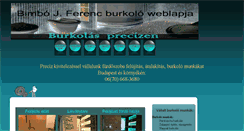 Desktop Screenshot of burkolo.co.hu