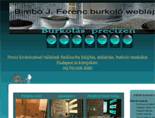 Tablet Screenshot of burkolo.co.hu